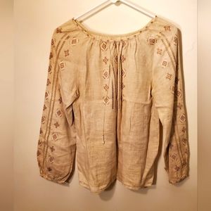 Handmade peasant blouse